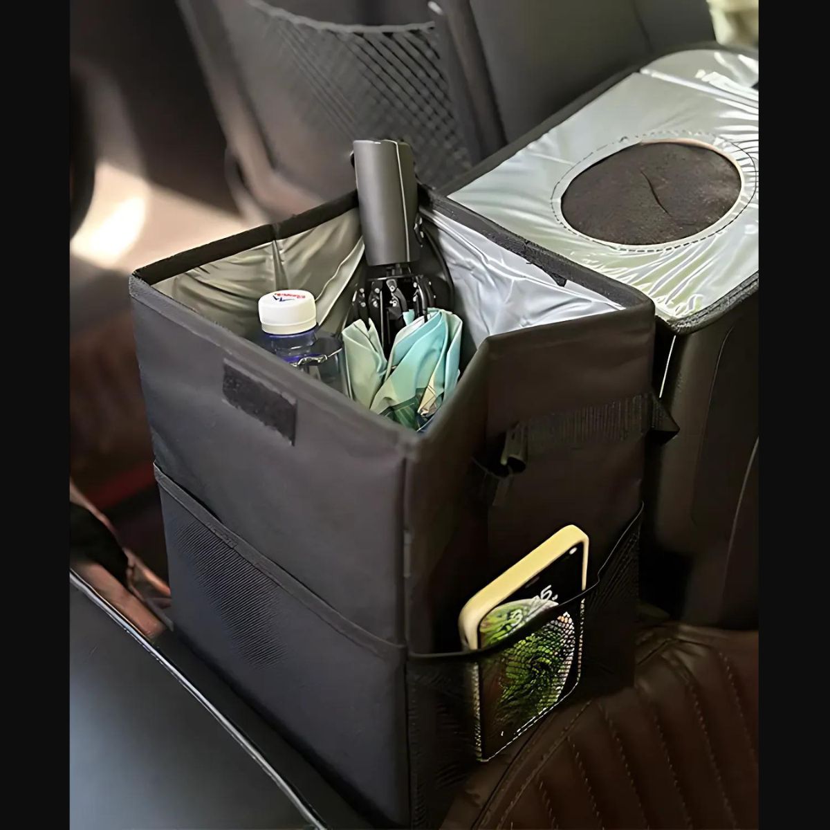 Organizador Cooler Basurero Ecologico Plegable Para Auto