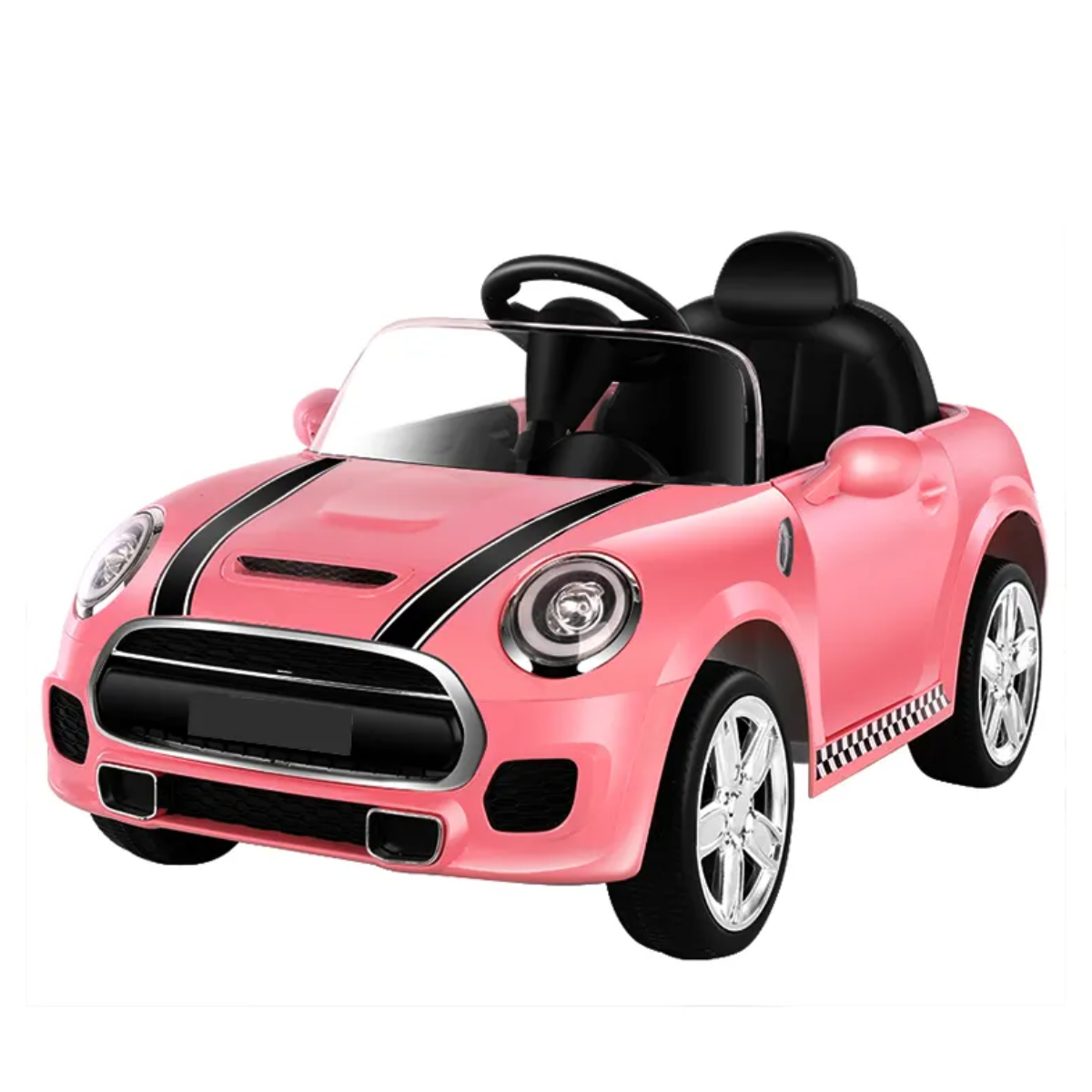 Auto Eléctrico Niños Bebés Estilo Cooper Música y luces