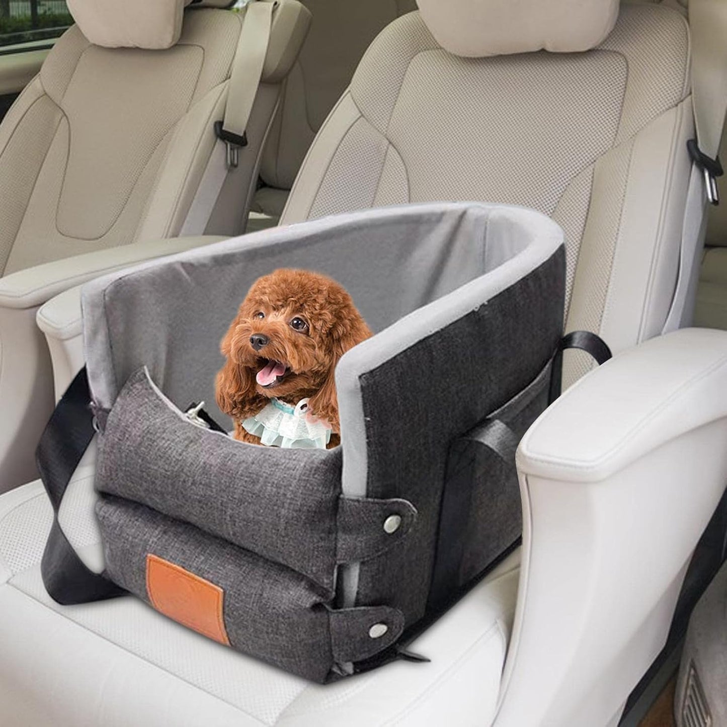 Bolso De Transporte Para Mascotas Asiento Para Auto Vehiculo