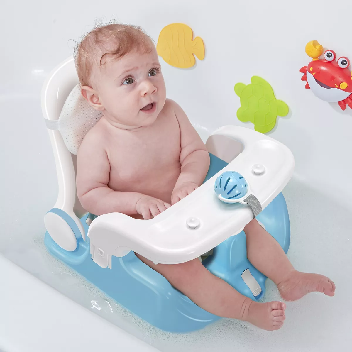 Silla Asiento Para Baño Bebé Para Tina O Bañera Babybond