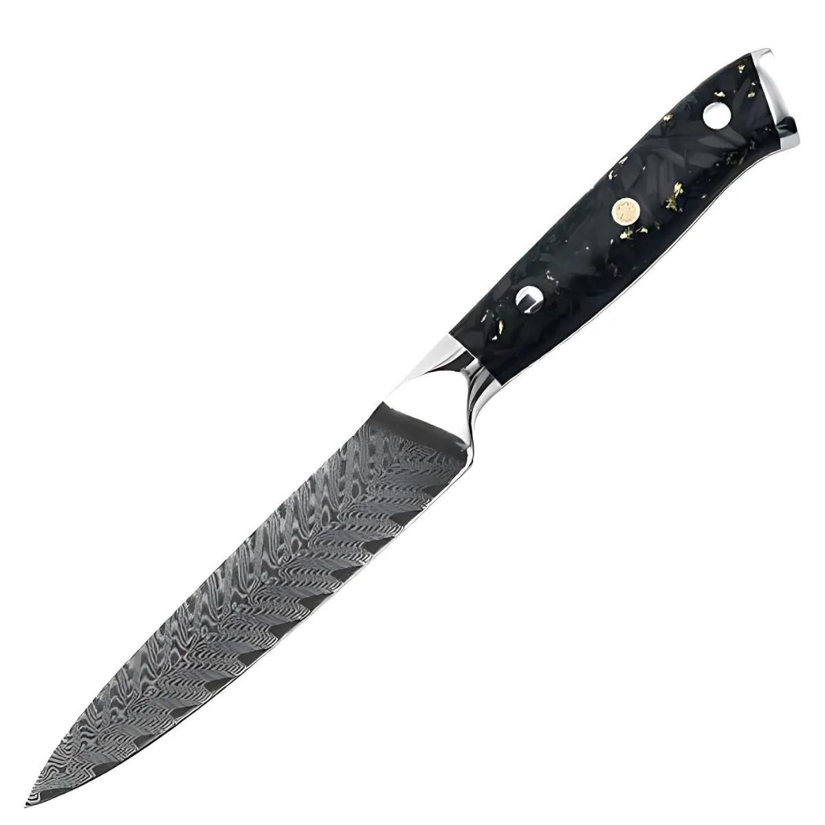 Cuchillo Profesional Multiuso Acero Damasco 12.3cm 67 Capas