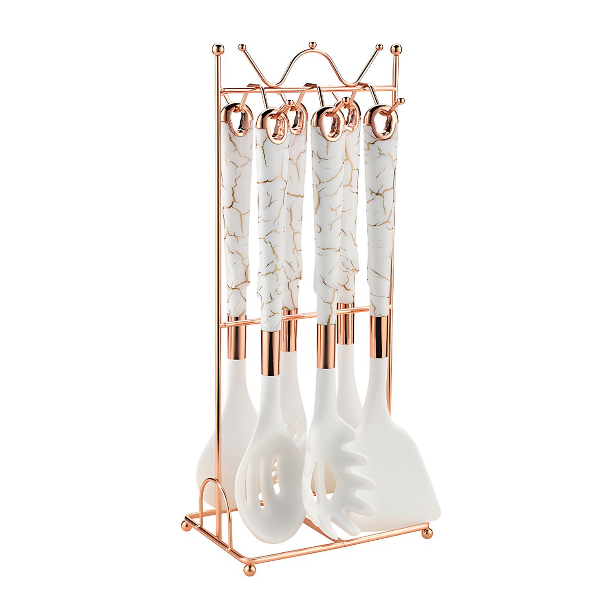 Juego De Utensilios De Cocina Silicona 7pzas Diseño Elegante