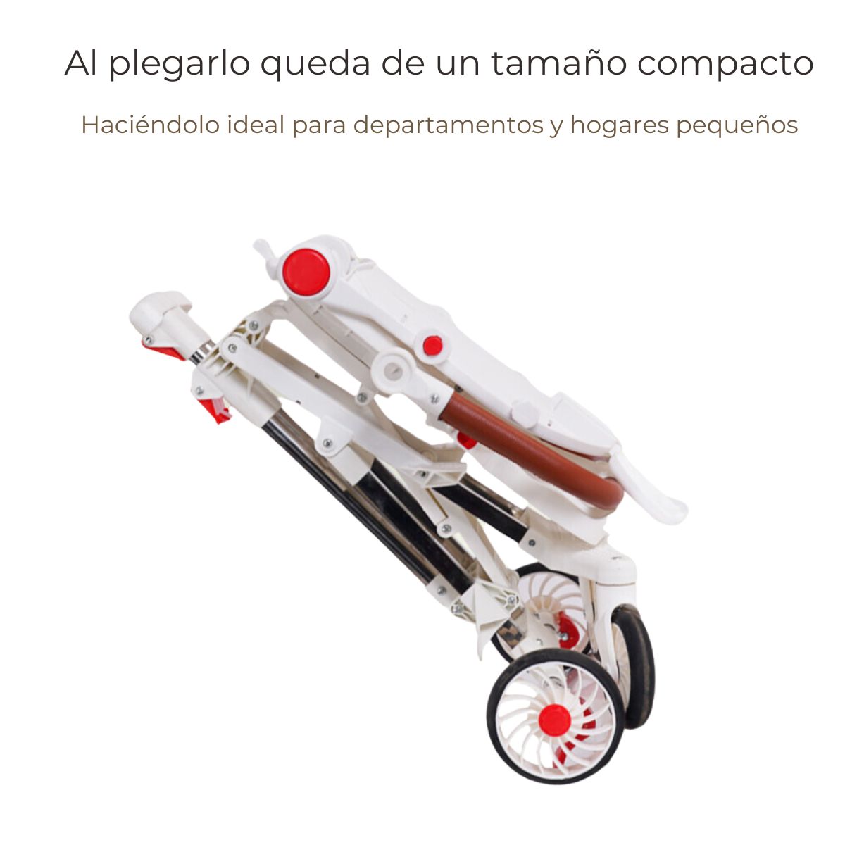 Coche De Paseo Para Bebé Plegable Ultra Liviano Y Resistente