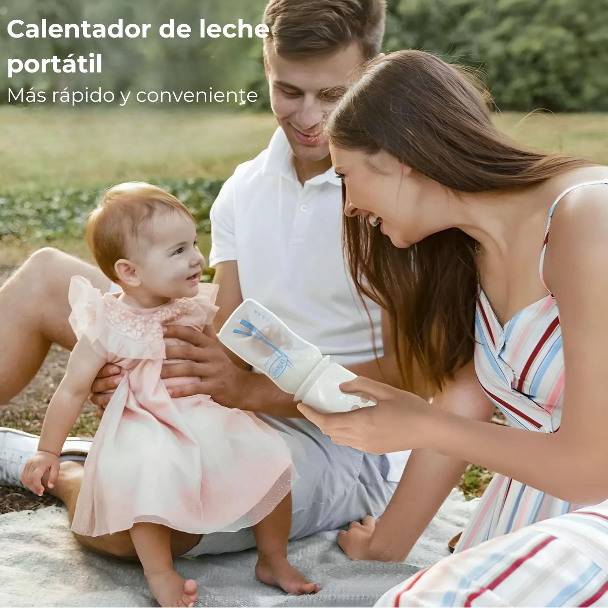 Calentador De Leche Inalámbrico Con Adaptador Babybond