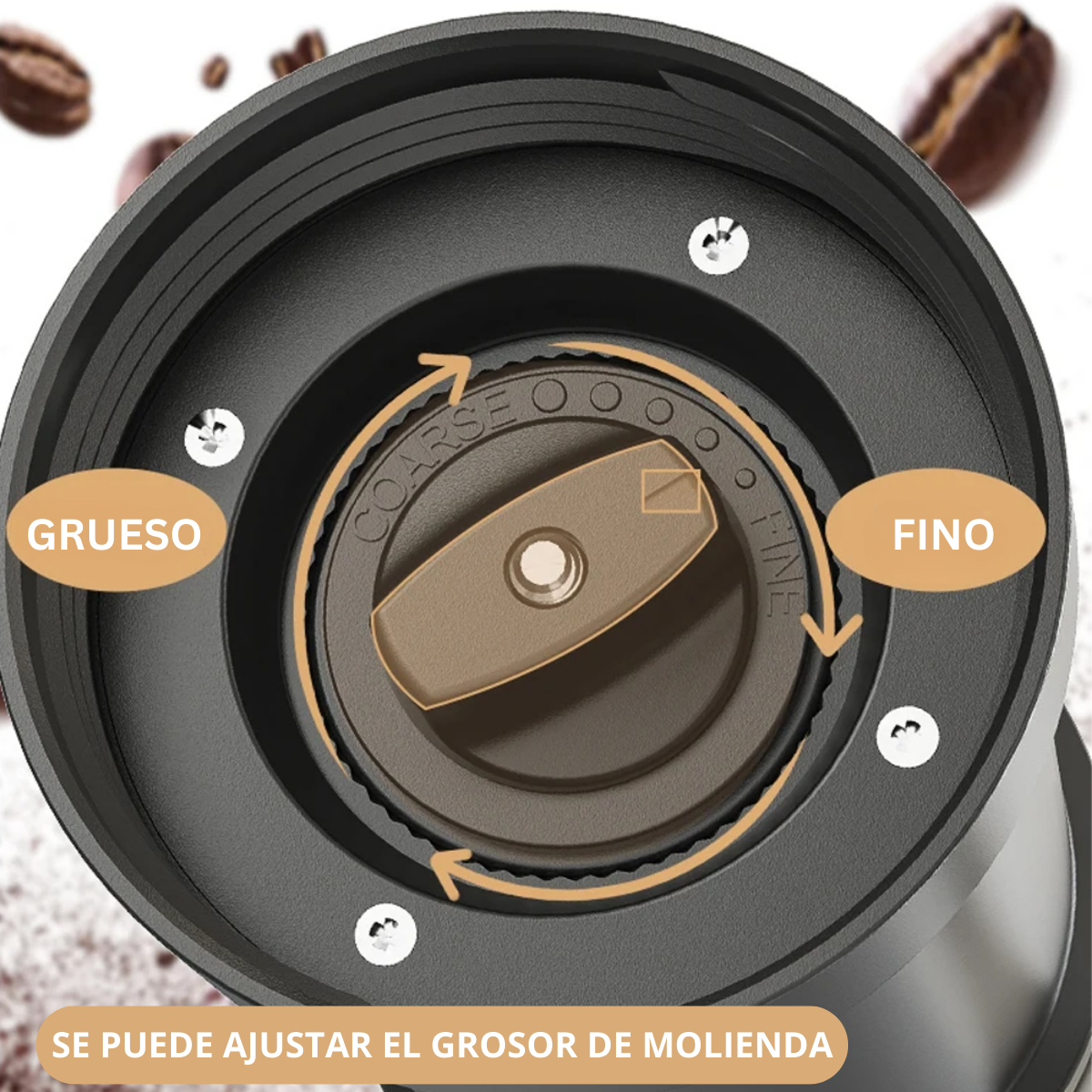 Molinillo de Café Granos Manual Moledor de Cerámica Portátil