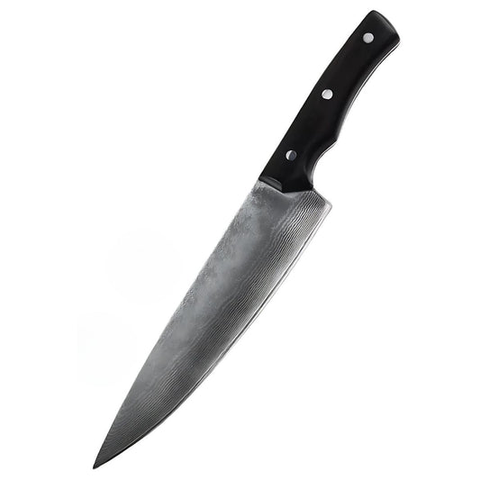 Cuchillo Profesional Chef Acero Damasco 31cm De 67 Capas