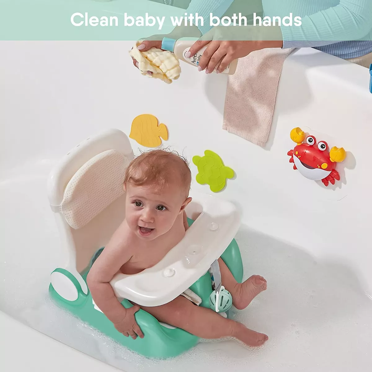 Silla Asiento Para Baño Bebé Para Tina O Bañera Babybond