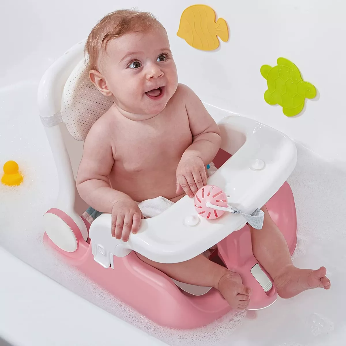 Silla Asiento Para Baño Bebé Para Tina O Bañera Babybond