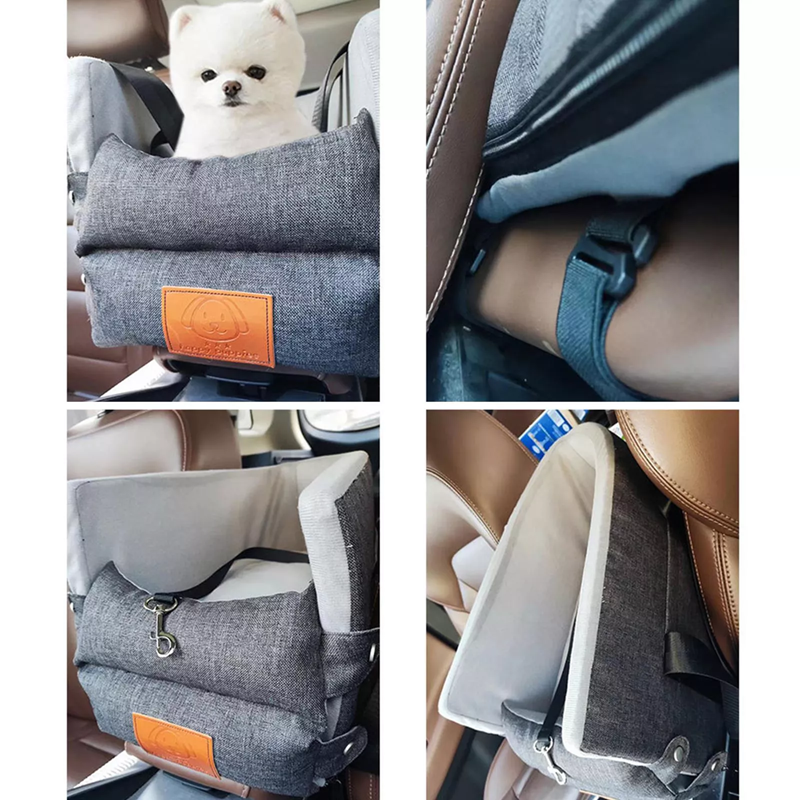 Bolso De Transporte Para Mascotas Asiento Para Auto Vehiculo