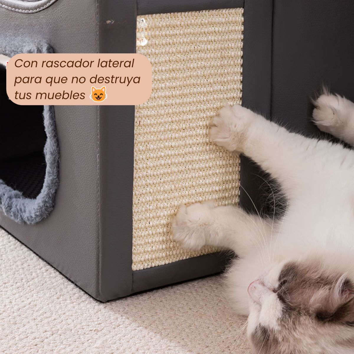 Cama Casa para gato Máscota Impermeable Resistente