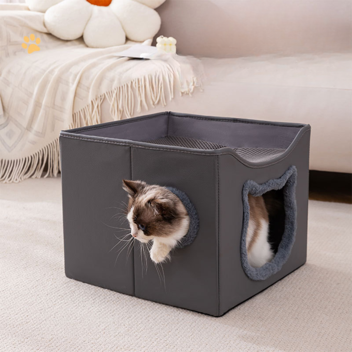 Cama Casa para gato Máscota Impermeable Resistente