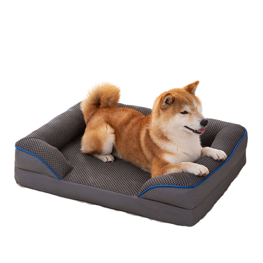 Cama tipo Sofá para Perros Suave y Cómoda Fondo Impermeable