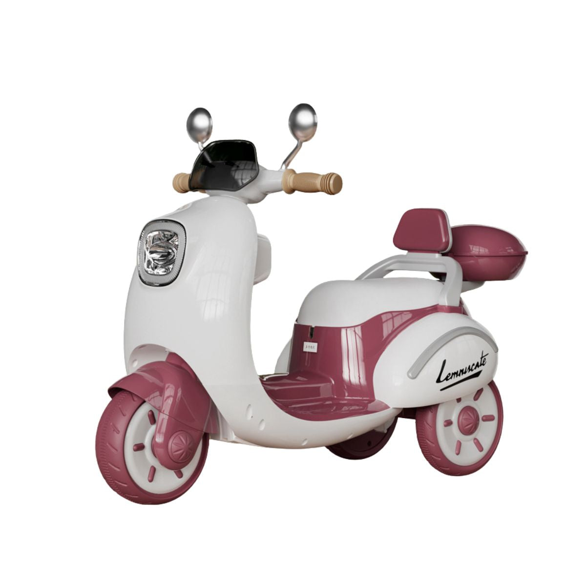 Moto Scooter Eléctrica de 3 Ruedas Bebés Niños